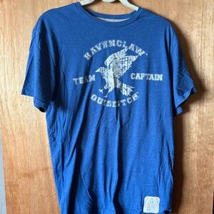 Ravenclaw Quidditch Team Captain Blue T-Shirt, SizeM